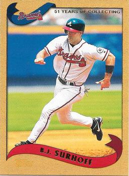 2002 Topps - Gold #9 B.J. Surhoff Front