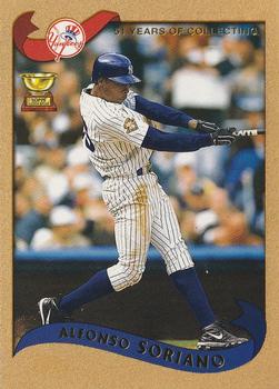 2002 Topps - Gold #95 Alfonso Soriano Front