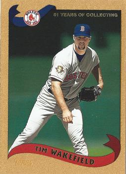 2002 Topps - Gold #187 Tim Wakefield Front