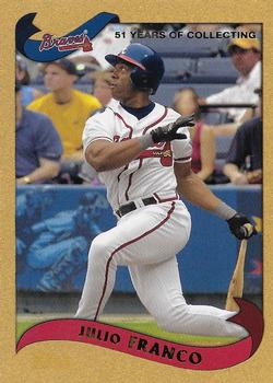 2002 Topps - Gold #424 Julio Franco Front