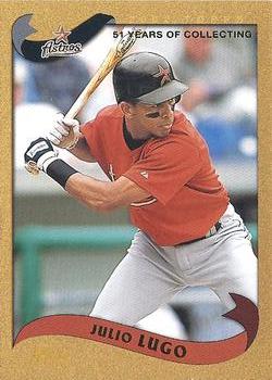 2002 Topps - Gold #443 Julio Lugo Front