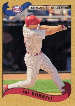2002 Topps - Gold #545 Pat Burrell Front