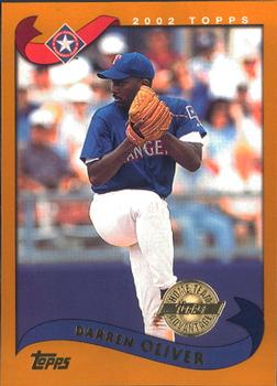 2002 Topps - Home Team Advantage #62 Darren Oliver  Front