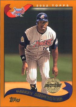 2002 Topps - Home Team Advantage #71 Garret Anderson  Front
