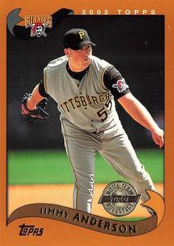 2002 Topps - Home Team Advantage #198 Jimmy Anderson  Front