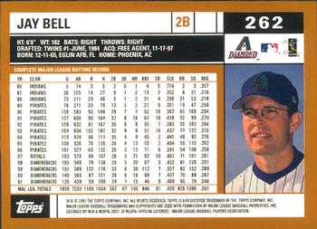 2002 Topps - Home Team Advantage #262 Jay Bell  Back