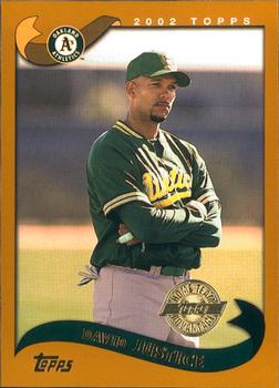 2002 Topps - Home Team Advantage #404 David Justice  Front