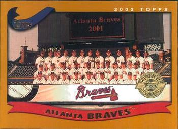 2002 Topps - Home Team Advantage #643 Atlanta Braves Front