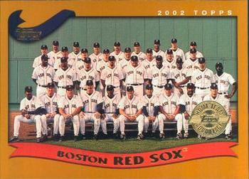 2002 Topps - Home Team Advantage #645 Boston Red Sox Front