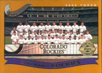 2002 Topps - Home Team Advantage #650 Colorado Rockies Front