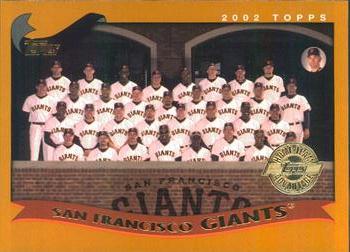 2002 Topps - Home Team Advantage #665 San Francisco Giants Front