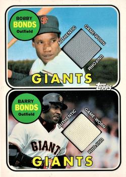2002 Topps - Like Father Like Son Relics #FS-BON The Bonds Family Front