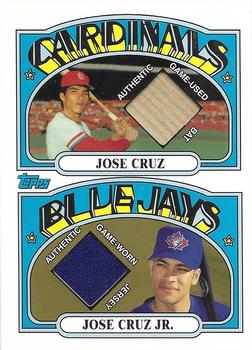 2002 Topps - Like Father Like Son Relics #FS-CR The Cruz Family Front