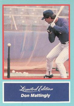 1988 CMC Don Mattingly Baseball Card Kit #6 Don Mattingly Front