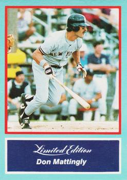 1988 CMC Don Mattingly Baseball Card Kit #NNO Don Mattingly Front