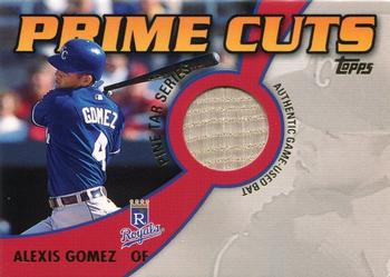 2002 Topps - Prime Cuts Pine Tar Relics #PCP-AG Alexis Gomez Front