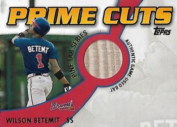 2002 Topps - Prime Cuts Pine Tar Relics #PCP-WB Wilson Betemit Front