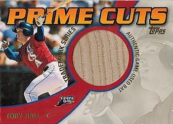 2002 Topps - Prime Cuts Trademark Relics #PCT-TH2 Toby Hall Front