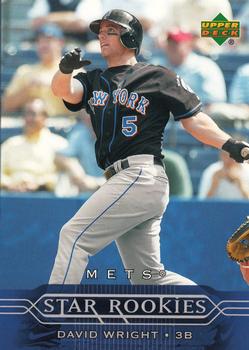 2005 Upper Deck New York Daily News New York Mets / New York Yankees #NYM3 David Wright Front