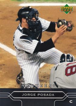 2005 Upper Deck New York Daily News New York Mets / New York Yankees #NYY4 Jorge Posada Front
