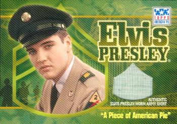 2002 Topps American Pie Spirit of America - A Piece of American Pie #EP Elvis Presley Front
