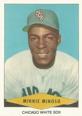 1991 1954 Red Heart Dog Food Reprint #NNO Minnie Minoso Front