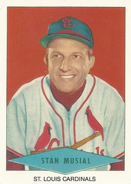 1991 1954 Red Heart Dog Food Reprint #NNO Stan Musial Front