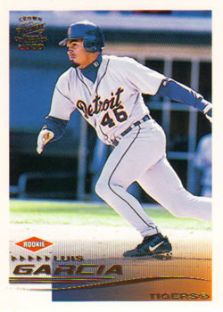 2000 Pacific Crown Collection #102 Luis Garcia Front
