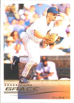 2000 Pacific Crown Collection #48 Mark Grace Front