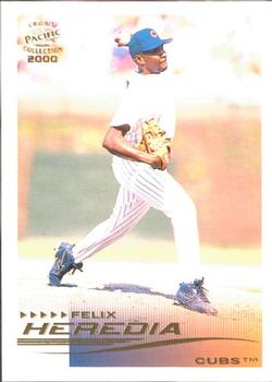 2000 Pacific Crown Collection #49 Felix Heredia Front