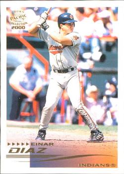 2000 Pacific Crown Collection #78 Einar Diaz Front