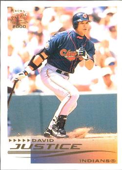2000 Pacific Crown Collection #79 David Justice Front