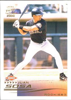 2000 Pacific Crown Collection #94 Juan Sosa Front