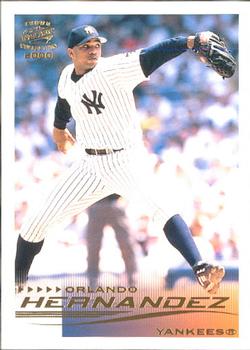 2000 Pacific Crown Collection #188 Orlando Hernandez Front