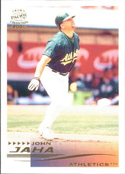 2000 Pacific Crown Collection #203 John Jaha Front