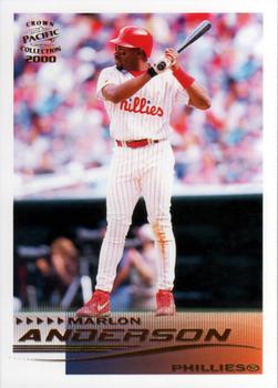 2000 Pacific Crown Collection #211 Marlon Anderson Front