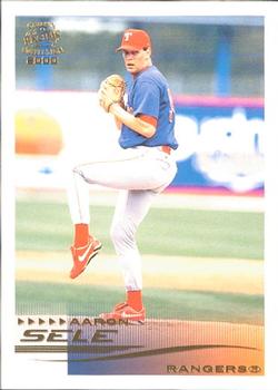 2000 Pacific Crown Collection #287 Aaron Sele Front