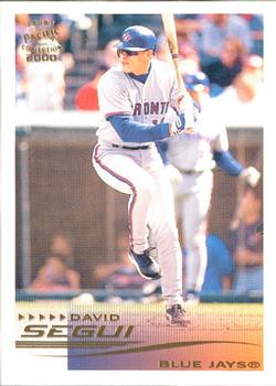 2000 Pacific Crown Collection #298 David Segui Front