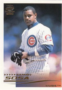 2000 Pacific Crown Collection #55 Sammy Sosa Front