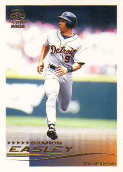 2000 Pacific Crown Collection #99 Damion Easley Front
