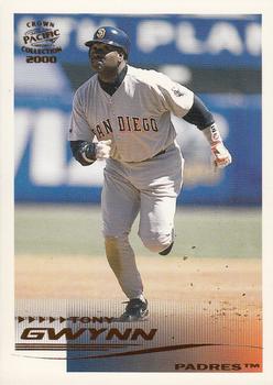 2000 Pacific Crown Collection #SAMPLE Tony Gwynn Front