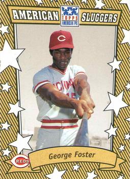 2002 Topps American Pie Spirit of America - American Sluggers Gold #AS-GF George Foster Front