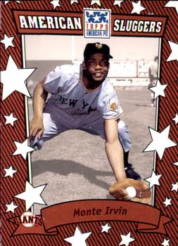 2002 Topps American Pie Spirit of America - American Sluggers Red #AS-MI Monte Irvin Front