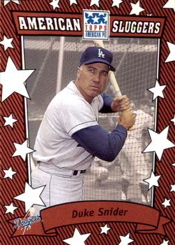 2002 Topps American Pie Spirit of America - American Sluggers Red #AS-DS Duke Snider Front