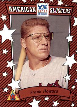 2002 Topps American Pie Spirit of America - American Sluggers Red #AS-FH Frank Howard Front