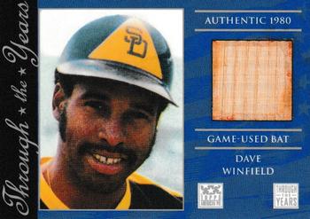 2002 Topps American Pie Spirit of America - Through the Year Relics #TTY-DW Dave Winfield Front