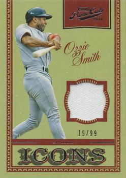 2016 Panini Prime Cuts - Icons Jerseys #IJ-OS Ozzie Smith Front