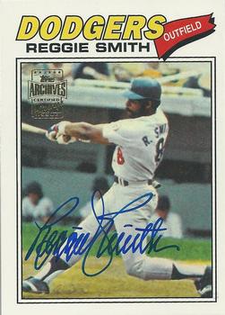 2002 Topps Archives - Autographs #TAA-RSM Reggie Smith Front