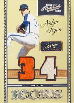 2016 Panini Prime Cuts - Icons Numbers Combos #INC-NR Nolan Ryan Front