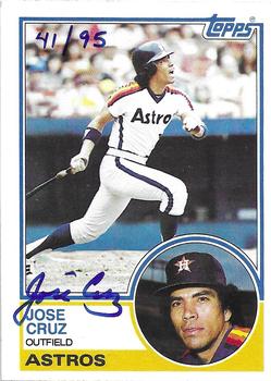 2002 Topps Archives - AutoProofs #585 Jose Cruz Front